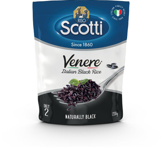 Riso Scotti Microwave Venere Wholegrain Black Rice 230 g