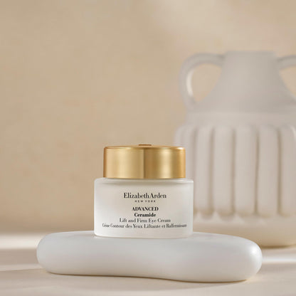 Elizabeth Arden Advanced Ceramide Lift and Firm Eye Cream, Moisturizing Formula for Reducing Undereye Wrinkles, Puffiness and Crow's Feet, 0.5 Oz