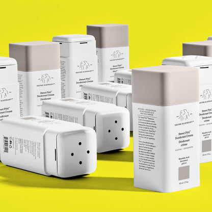 Drunk Elephant Sweet Pitti Deodorant Cream - 60 ml/2 fl oz - Baking Soda and Aluminum-Free - Clean Clinical Skincare - Cruelty-Free - Free of Essential Oils, Silicones, and Fragrance