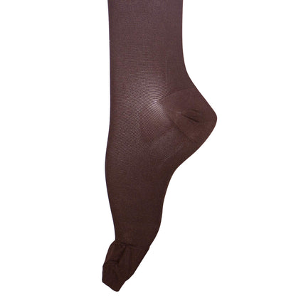 NuVein Medical Compression Pantyhose, 20-30 mmHg Support, Opaque, Black, Medium
