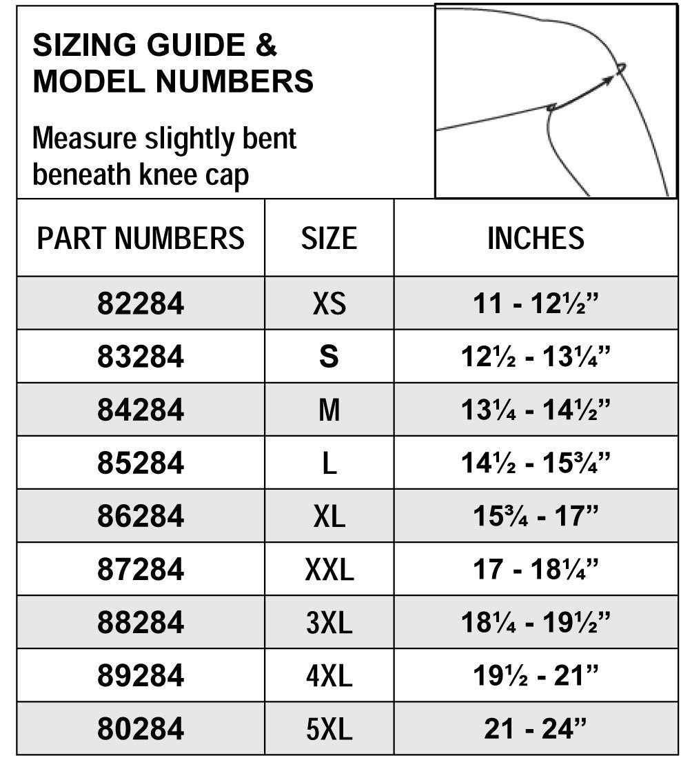 Thermoskin Open Knee Wrap Stabilizer, Small