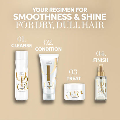 Wella Professionals Oil Reflections Luminous Reveal Shampoo | Nourishing Botanical Oils for Soft, Smooth Hair with Shine