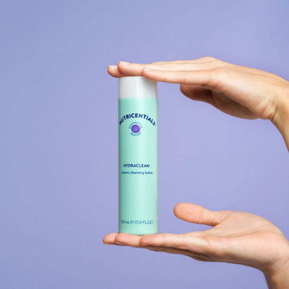Nu Skin HydraClean Creamy Cleansing Lotion - Gentle Cleanser for Clean, Soft, and Hydrated Skin | Moisturized, Vibrant and Healthy Skin | Eco-Friendly Packaging, Morning and Night Cleanser(150 ml)