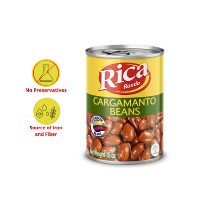 Rica Rondo Frijoles Antioqueños, Colombian Style Red Beans, 15 oz Can