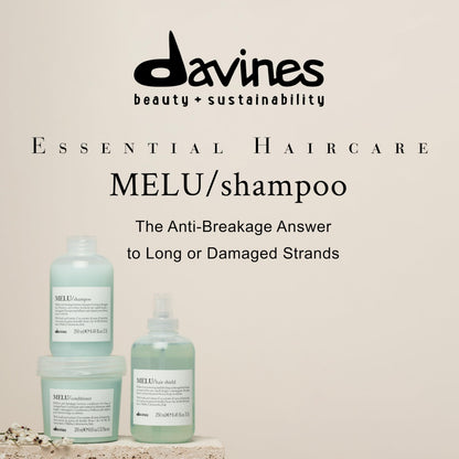 Davines MELU Shampoo, Anti-Breakage Cleansing For Long Or Damaged Hair