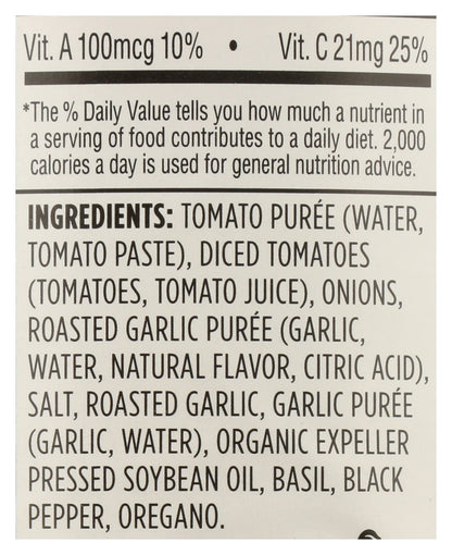 365 by Whole Foods Market, Roasted Garlic Pasta Sauce, 25 Ounce
