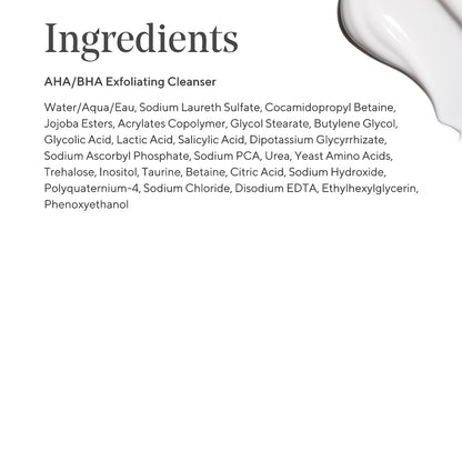 Murad Smooth & Replenish Value Set - 2-Piece Full-Size Set $117 Value - AHA/BHA Cleanser & Water Gel Moisturizer