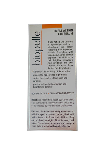 Biopelle Triple Action Eye Serum