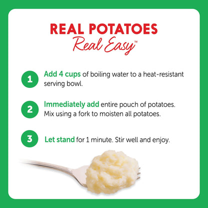 Idahoan Roasted Garlic Mashed Potatoes, 8 Oz