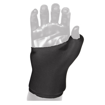 OTC Reusable 360 Degree Gel Sleeve for Wrists, Hot or Cold Compression for Hand Pain Relief, Black, Universal