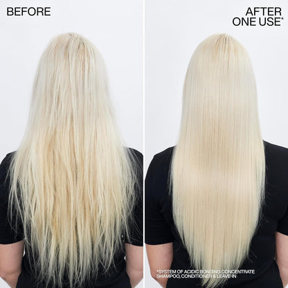 Redken Acidic Bonding Concentrate Conditioner For Damaged Hair Repair - Strengthens and Repairs Weak and Brittle Hair, Sulfate-Free, With Citric Acid