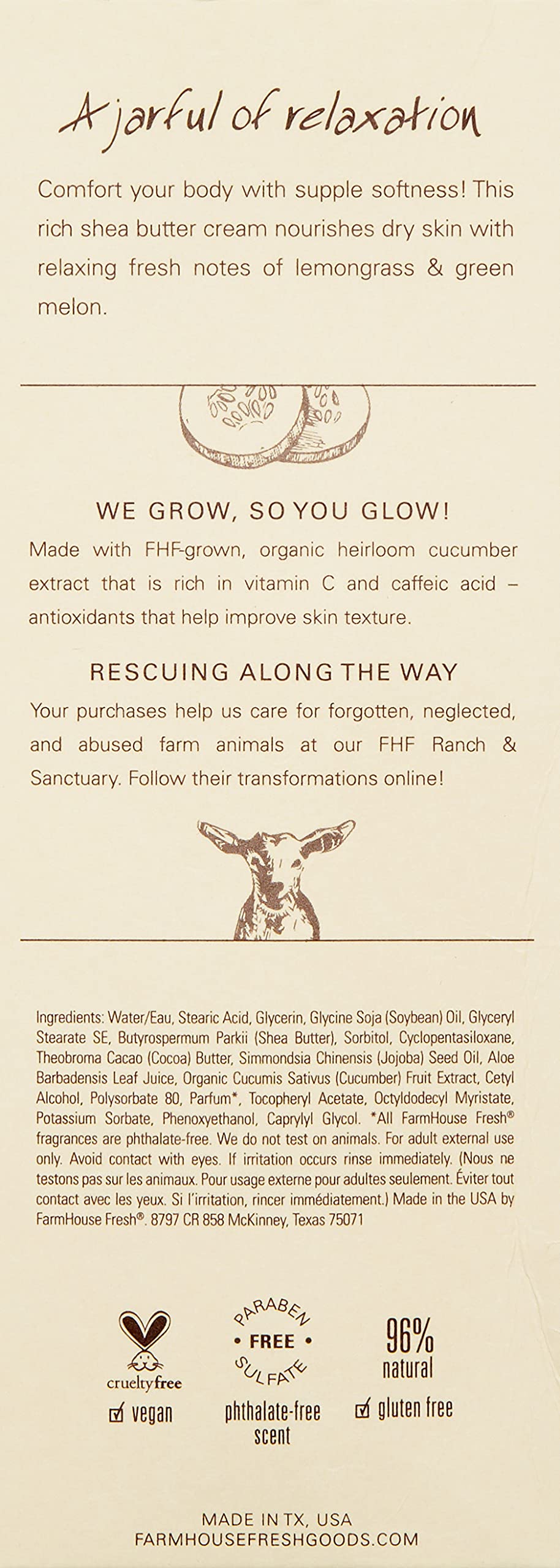 FarmHouse Fresh Harvest Green™ Shea Butter, 8 fl. oz.