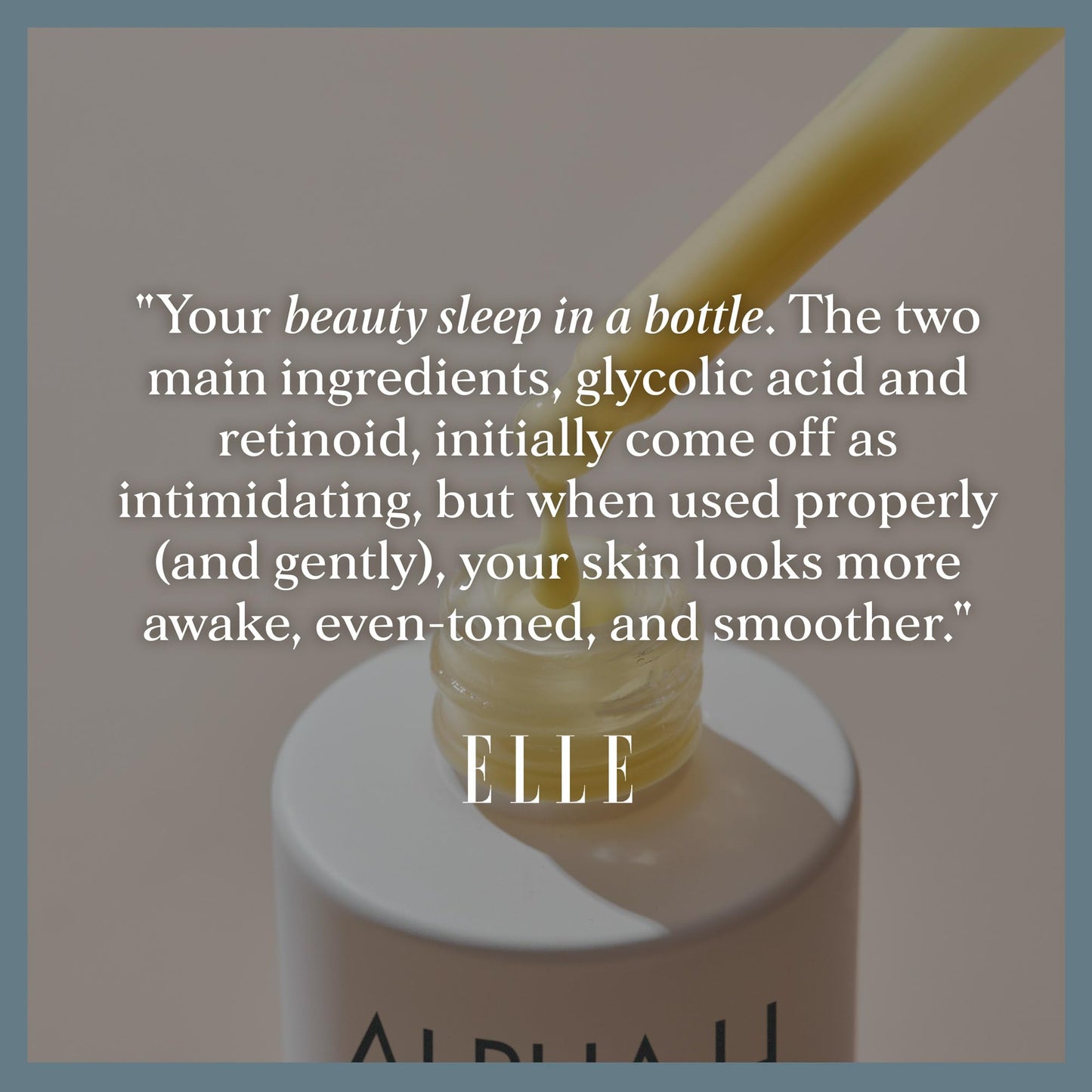 Alpha-H Midnight Reboot Night Serum With Glycolic Acid And Retinoid - Overnight Skin Smoothing For Uneven Tone, Texture, And Fine Lines - Wake Up To Brighter, Fresher-Looking Skin