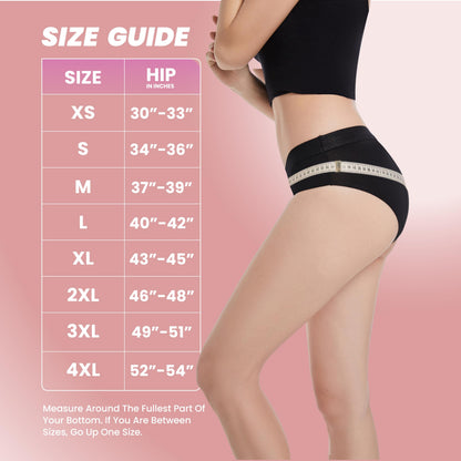 Heavy Absorbency Period Underwear for Women & Teens; Comfortable, Breathable, No Side Leaks