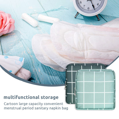 3pcs Period Bag,Period Pouch,Sanitary Napkin Storage Bag, Portable Reusable Menstrual Pads Bags,Tampon Storage Pouch for Women Teen Girls,pad Bag,Feminine Care,tampons Holder for Purse