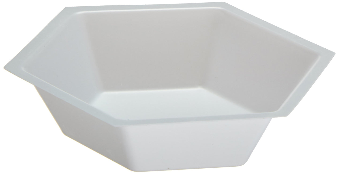 Heathrow HS14251B Hexagonal Weigh Boat, Medium (Pack of 500)