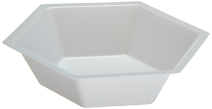 Heathrow HS14251B Hexagonal Weigh Boat, Medium (Pack of 500)
