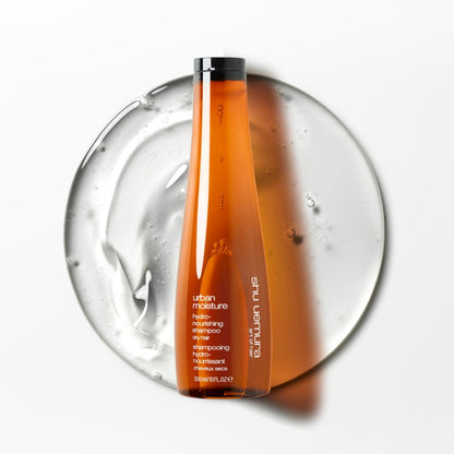 shu uemura art of hair Urban Moisture Deep Hydration Shampoo - Intensely Nourishes and Cleanses, Reduces Frizz and Adds Shine