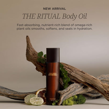 Colleen Rothschild THE RITUAL Body Oil with Safflower & Baobab - Fast-Absorbing and Lightly Aromatic Luxury Oil for Glowing, Soft Skin