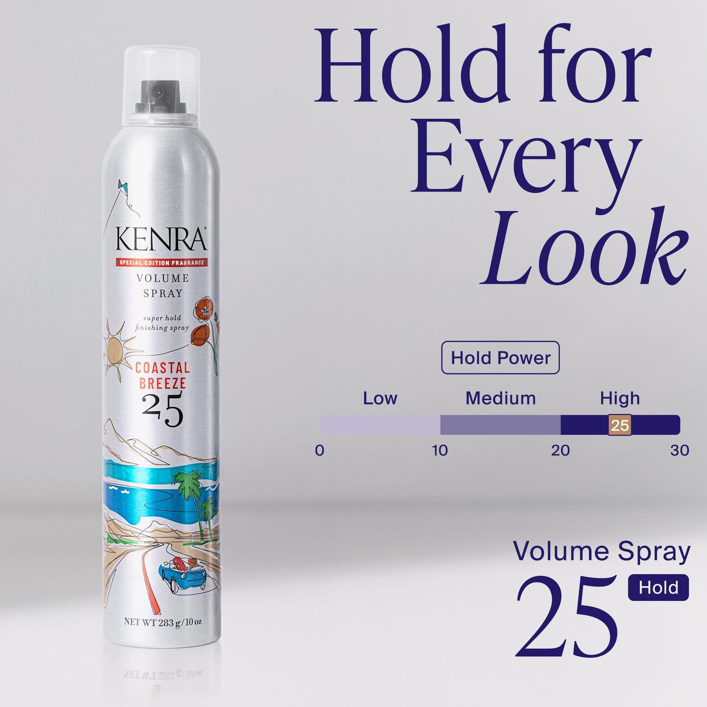 Kenra Professional Volume Spray 25 | Super Hold Finishing & Styling Hairspray | Flake-free & Fast-drying | Wind & Humidity Resistance | All Hair Types