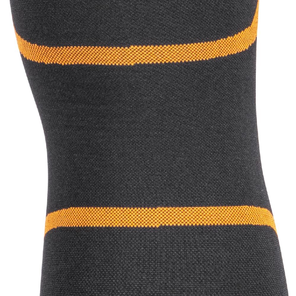 Klein Tools 60623 Knee Pad Compression Sleeve, Knee Support for Construction, Workers and Athletes, Black, M/L