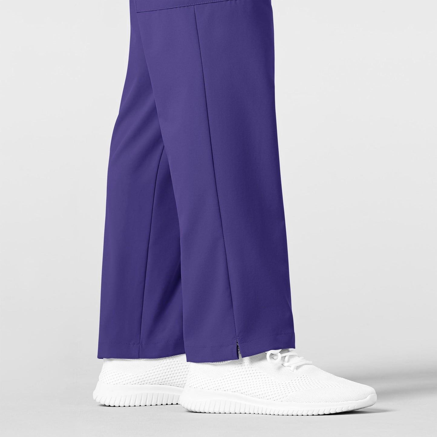 Men's Flat Front Cargo Scrub Pant, Grape, 3XL TAL