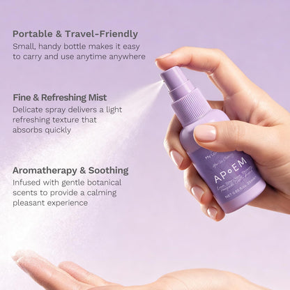 APoEM Secret My Love Intimate Spray (3 x 25ml) – Natural Deodorizing Feminine Spray for Women, pH Balanced, Before & After Intimacy, Helps Reduce Odor & Discomfort, Spanish Brand