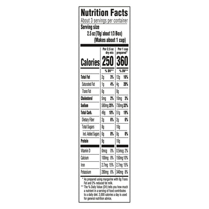 Kraft Mac and Cheese, 1 Box, for Easy Dinner or Dinner Sides, Thick 'n Creamy, No Artificial Flavors, Preservatives or Dyes, 7.25 oz