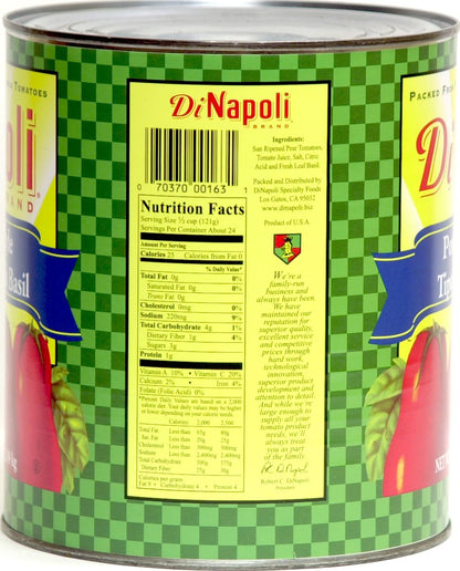 DiNapoli San Marzano Style Plum Tomatoes 102 oz