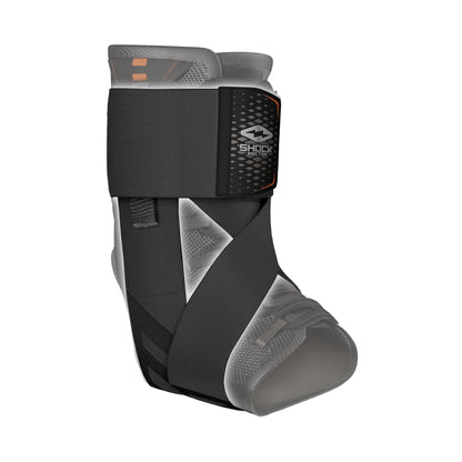 Shock Doctor Adult Ultra Wrap Lace Ankle Brace, Maximum Support, Adjustable Compression
