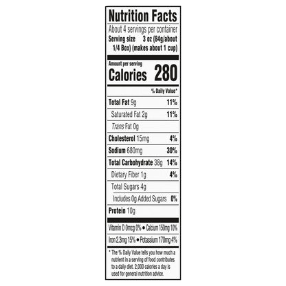 Kraft Deluxe Mac and Cheese, 1 Box, for Easy Dinner or Dinner Sides, White Cheddar and Garlic and Herbs, No Artificial Flavors or Dyes, 11.9 oz