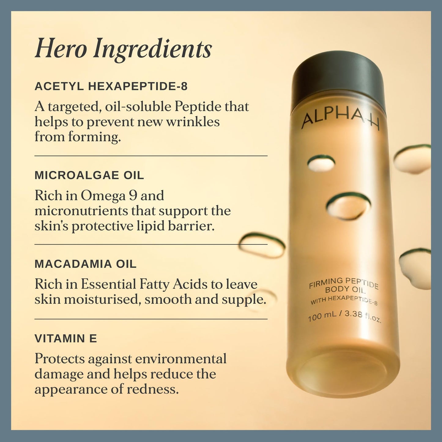 Alpha-H Firming Peptide Body Oil