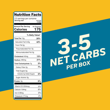 It’s Skinny Velvety Cheddar – Low Carb Pasta, Gluten Free, Non-GMO, Keto-Friendly, Only 5 Net Carbs & 2g of Fiber per Serving, with Velvety Cheddar Sauce, Ready in 5 Minutes (6 Packs)