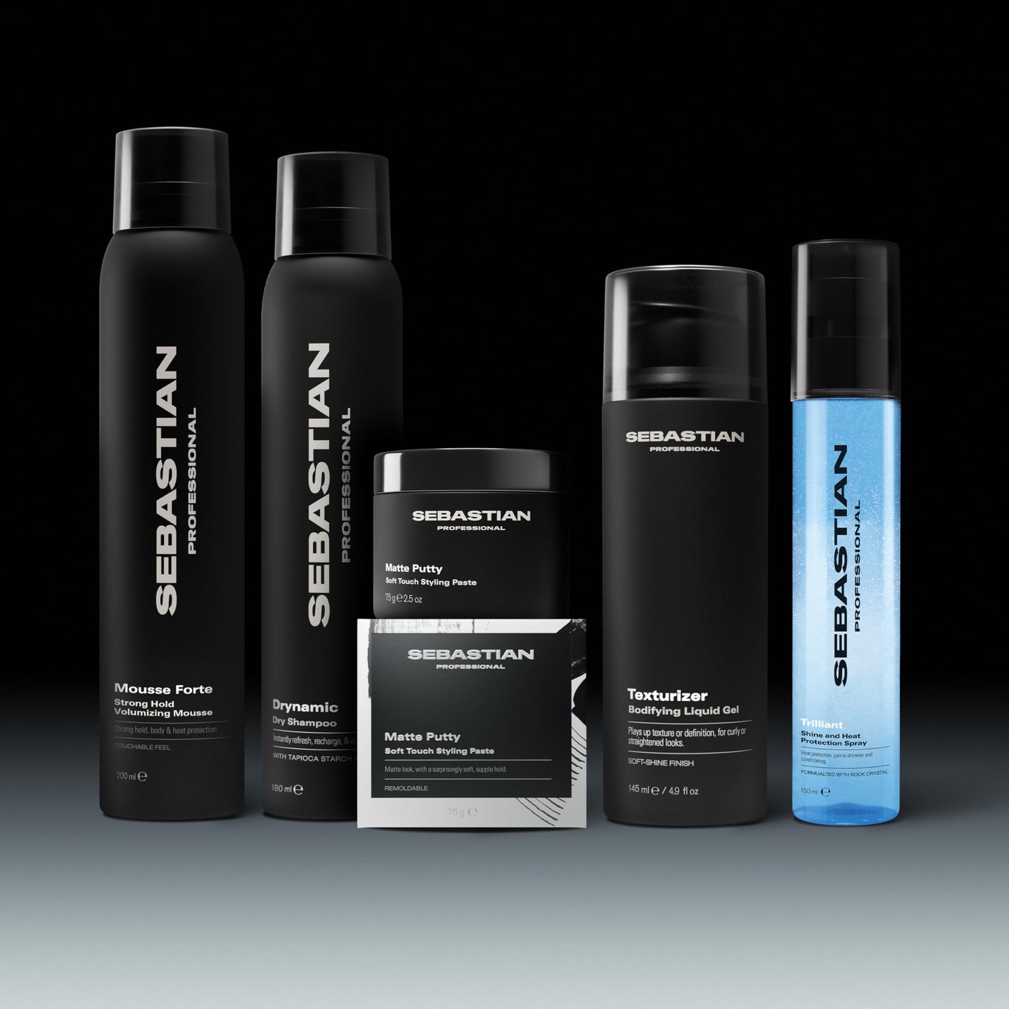 Sebastian Professional Styling Trilliant Spray | Thermal Heat Protection Hair Styling Spray | Adds Body & Shine with Light Conditioning | 5.07 fl oz | Packaging May Vary