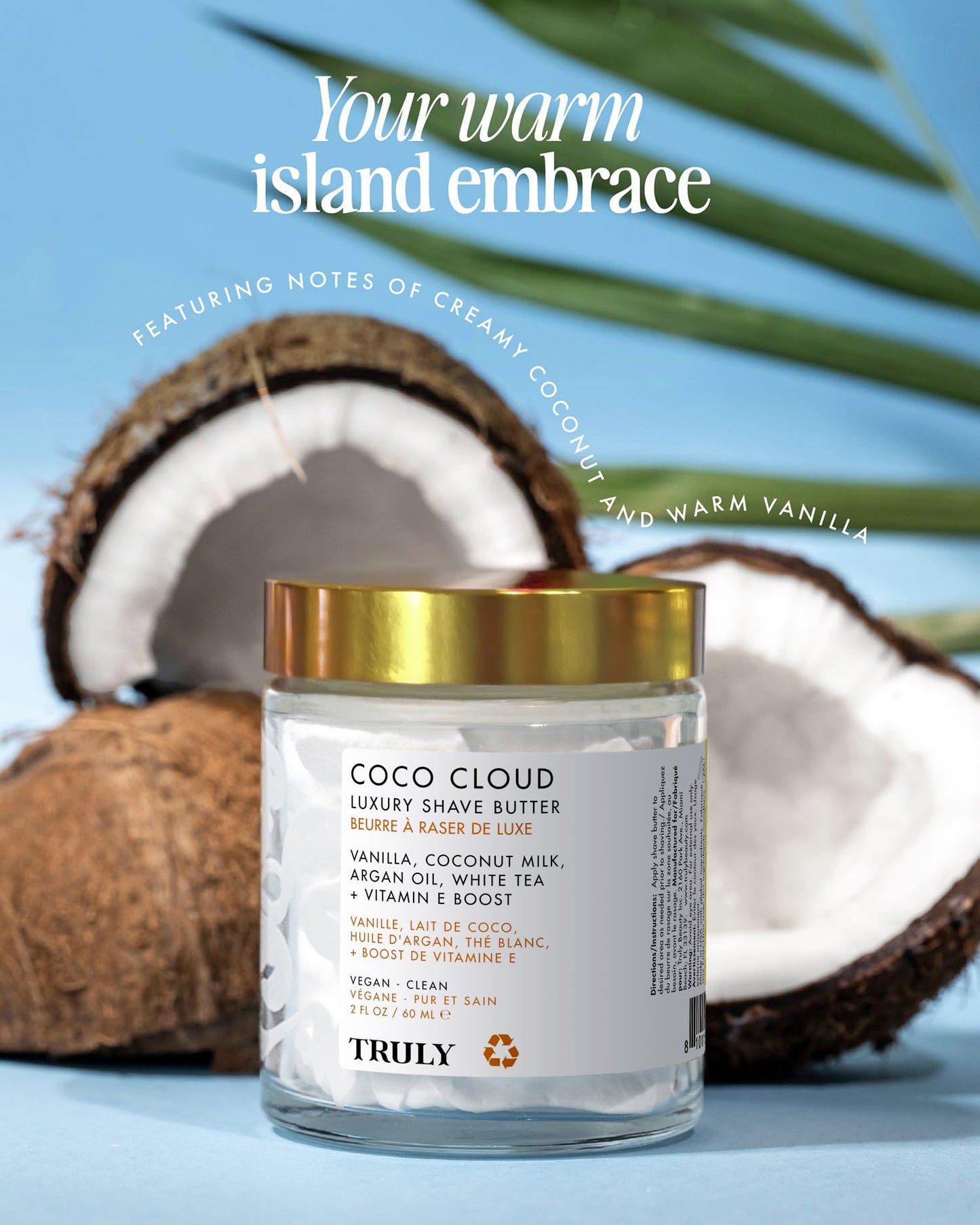 Truly Luxury Shave Butter | Ultra-Hydrating, Shave Formula For Silky Smooth Soft Skin