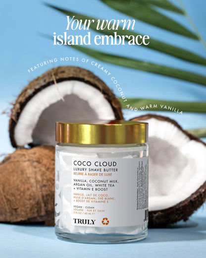 Truly Luxury Shave Butter | Ultra-Hydrating, Shave Formula For Silky Smooth Soft Skin