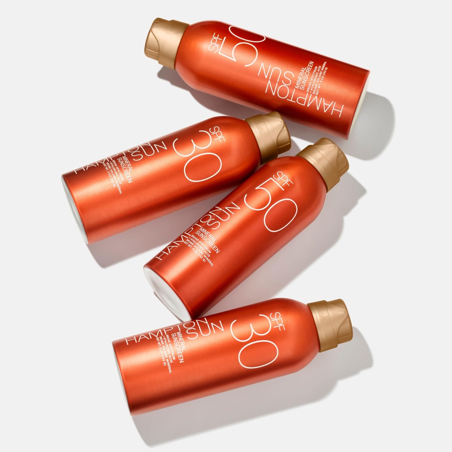 Hampton Sun SPF 30 Mineral Sunscreen Mist Sheer, Lightweight, Matte Finish Broad Spectrum Non-Nano Zinc Oxide Antioxidant-Rich Hydration with Hyaluronic Acid + Vitamin E Reef-Friendly