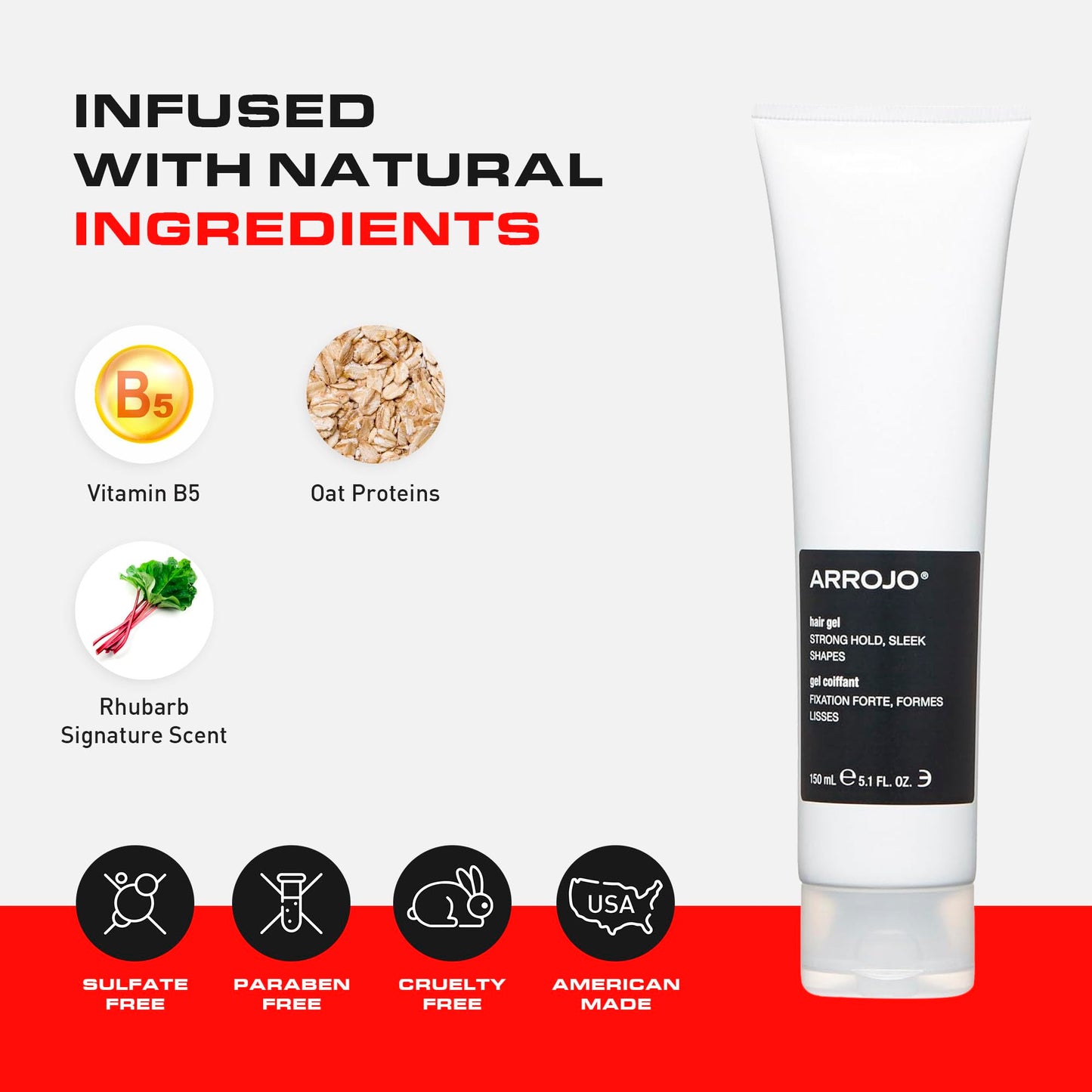 ARROJO Arrojo Hair Gel 1 Fl Oz