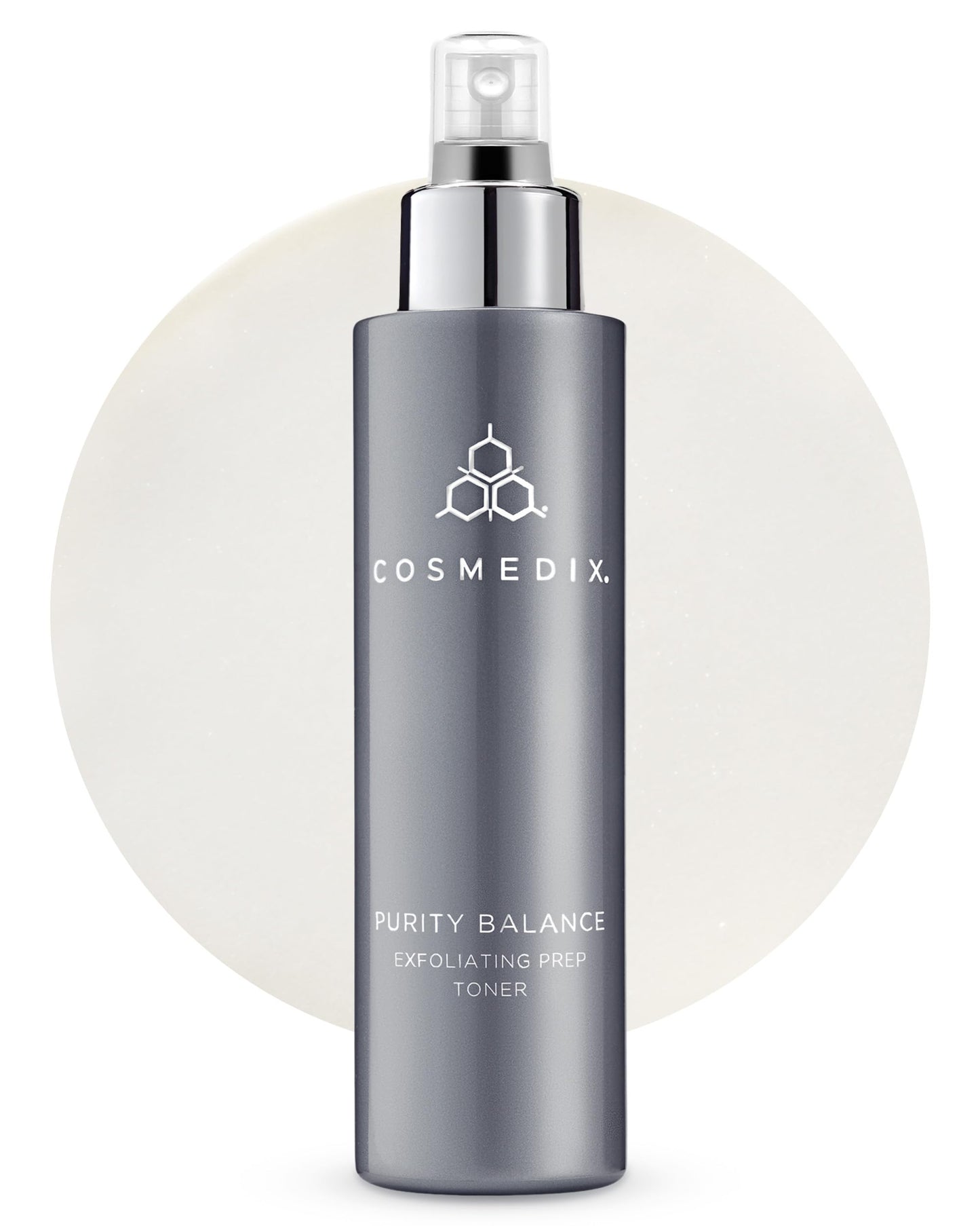 COSMEDIX Purity Balance Exfoliating Prep Face Toner - Hydrating Facial Toner for Acne-Prone Skin, Fine Lines & Wrinkles - Deep Cleansing Skin Care for Brighter & Fresh-Looking Skin, Gluten Free