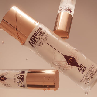 Charlotte Tilbury Airbrush Flawless Setting Spray - Ultra-Fine Hydrating Mist to Prime & Set Face Makeup For Up to 16Hr - Soothes, Blurs Pores & Calms Skin
