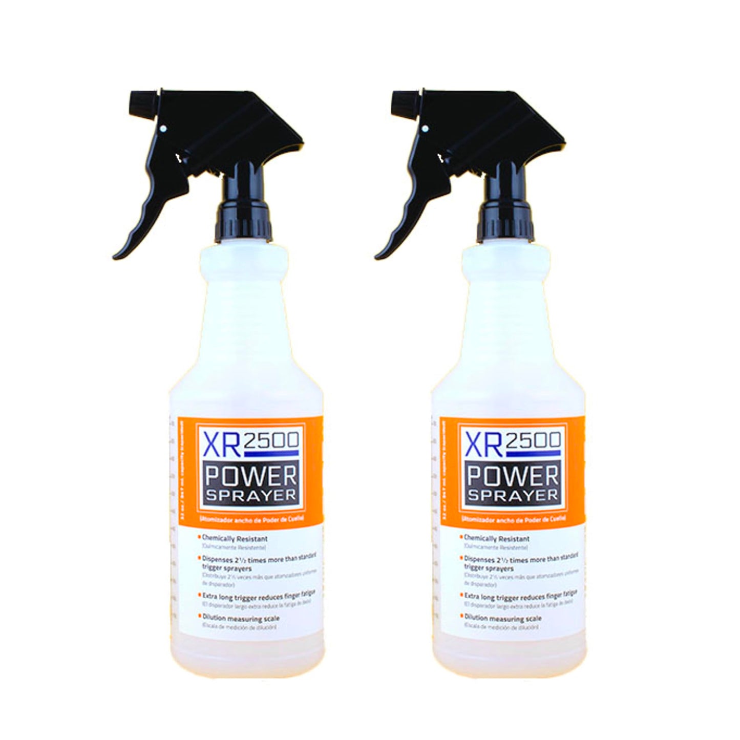 SprayCo 32oz Chemical Resistant Spray Bottle – Adjustable Nozzle, Built-in Dilution Scale, Heavy Duty Plastic, All-Purpose Cleaning, Gardening, Car Detailing, Plant Mister