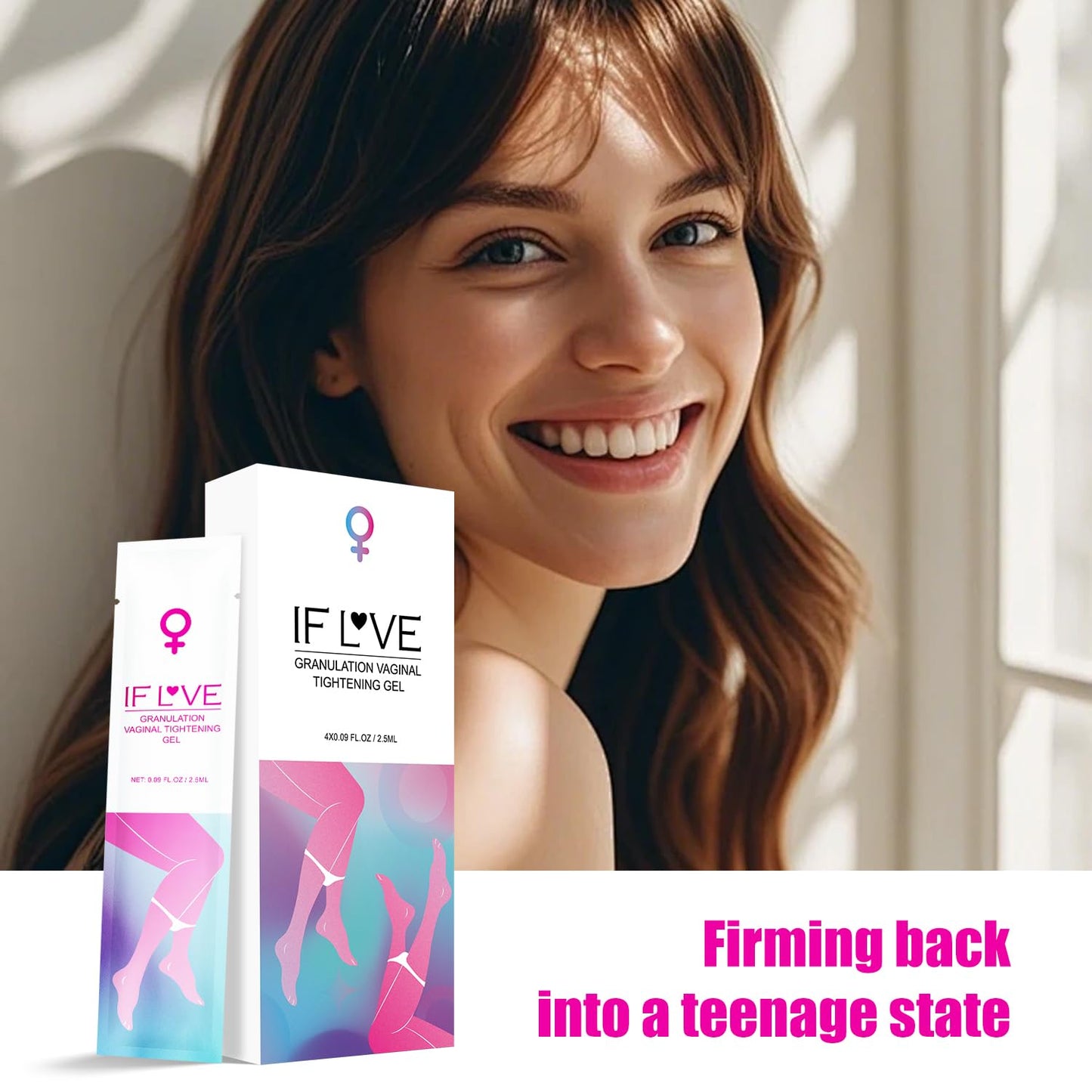 Intimate Moisturizing Gel for Women – pH Balanced, Long-Lasting Moisture, Smooth Comfort, Gentle Daily & Intimate Use, Portable Packs