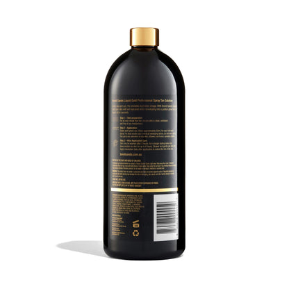 Bondi Sands Professional Self Tan Solution | Fast-Drying Salon Quality Formula with Aloe Vera, Vegan + Cruelty Free, Coconut Scent | 35.2 Oz/1 Liter