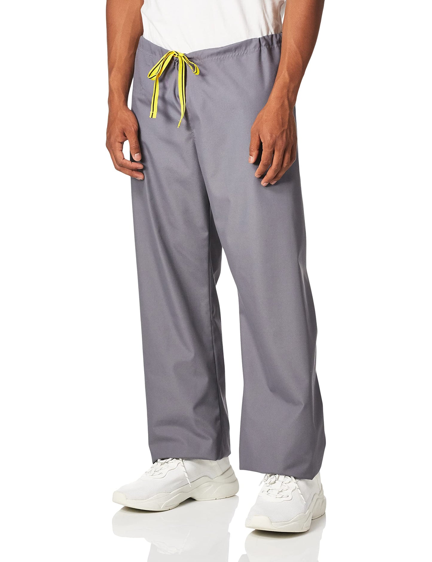 WonderWink The Papa Unisex Seamless Scrub Pant, Pewter, Large