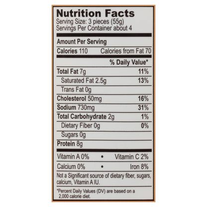Backroad Country Pickled Smoked Polish Sausage, 8 Ounce Jar