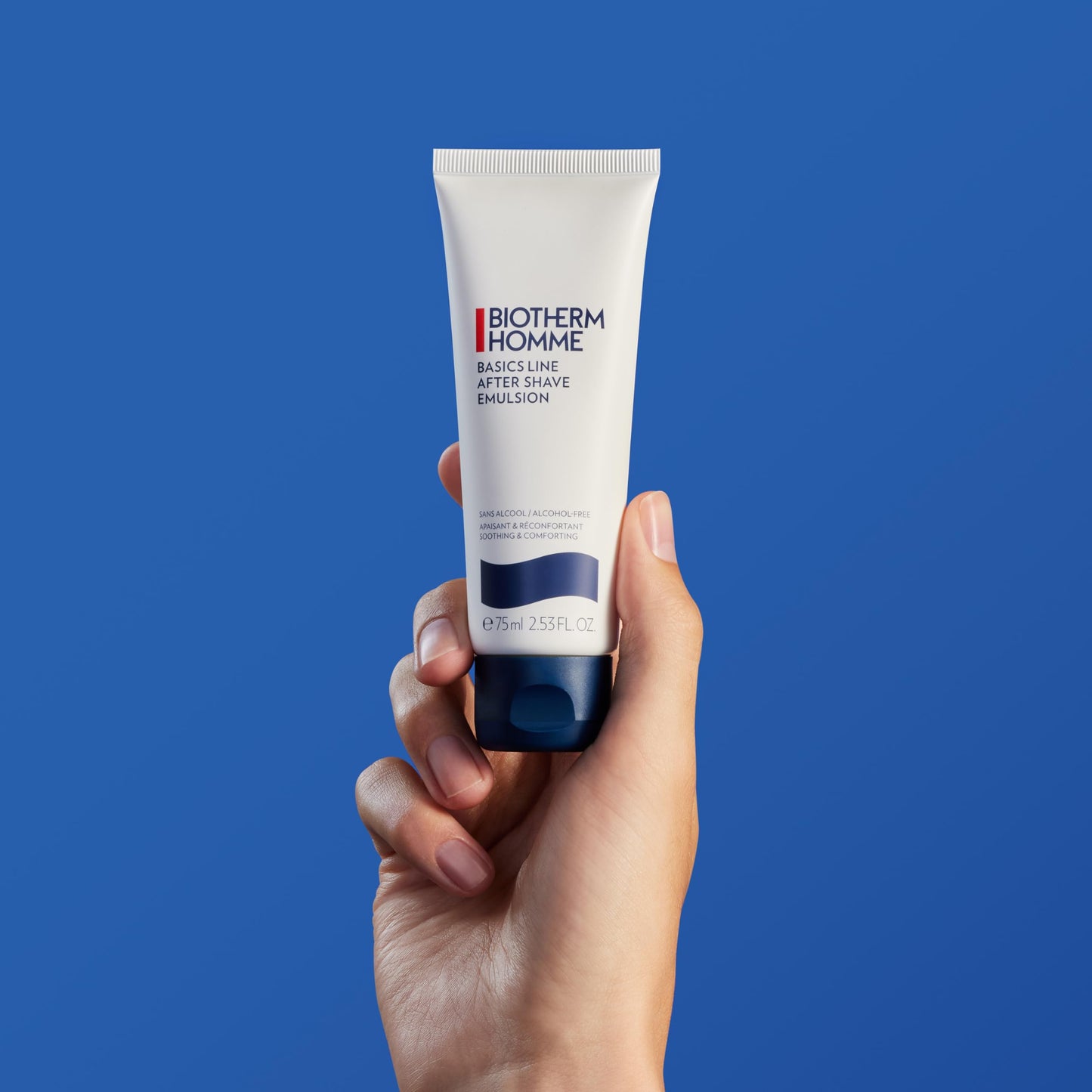 Biotherm Homme Basics Line After Shave Emulsion, a Soothing Alcohol-Free After-Shave Balm for Men with Normal to Dry Skin, Calms and Prevents Razor Burn and Shaving Irritation, 2.5 Fl. Oz.