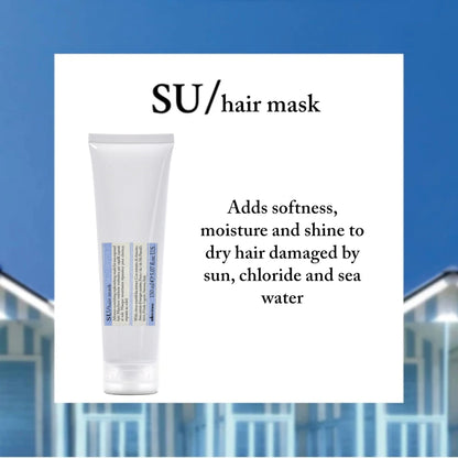 Davines SU Hair Mask, Restore Moisture And Hydrate Sun-Exposed Hair, Restore Softness To Dry And Dull Hair, 5.07 Fl. Oz.