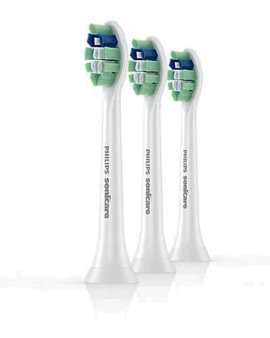 Philips Sonicare Genuine ProResults Plaque Control replacement toothbrush heads, HX9023/64, 3-pk