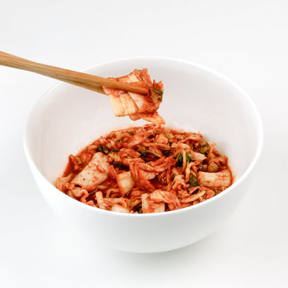Mulroman Instant Kimchi Kit, Instant Napa Cabbage Kimchi, 6 Servings 350g After Cooking, Make in Just 5 Minutes