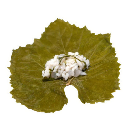 TAZAH California Style Turkish Grape Leaves in Jar – Vegan & Vegetarian – Perfect for Dolmas (Stuffed Grape Leaves) – Tender & Delicious – Net 32oz (Drained 16oz)